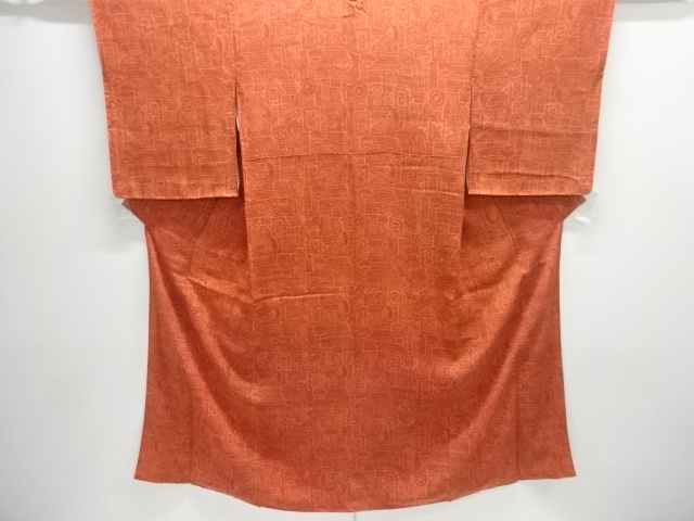 JAPANESE KIMONO / ANTIQUE KIMONO / TAISHO ROMAN / ABSTRACT SARASA